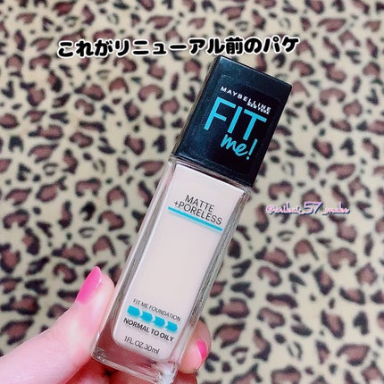 フィットミー リキッドファンデーション R/MAYBELLINE NEW YORK/リキッドファンデーションを使ったクチコミ(2枚目)