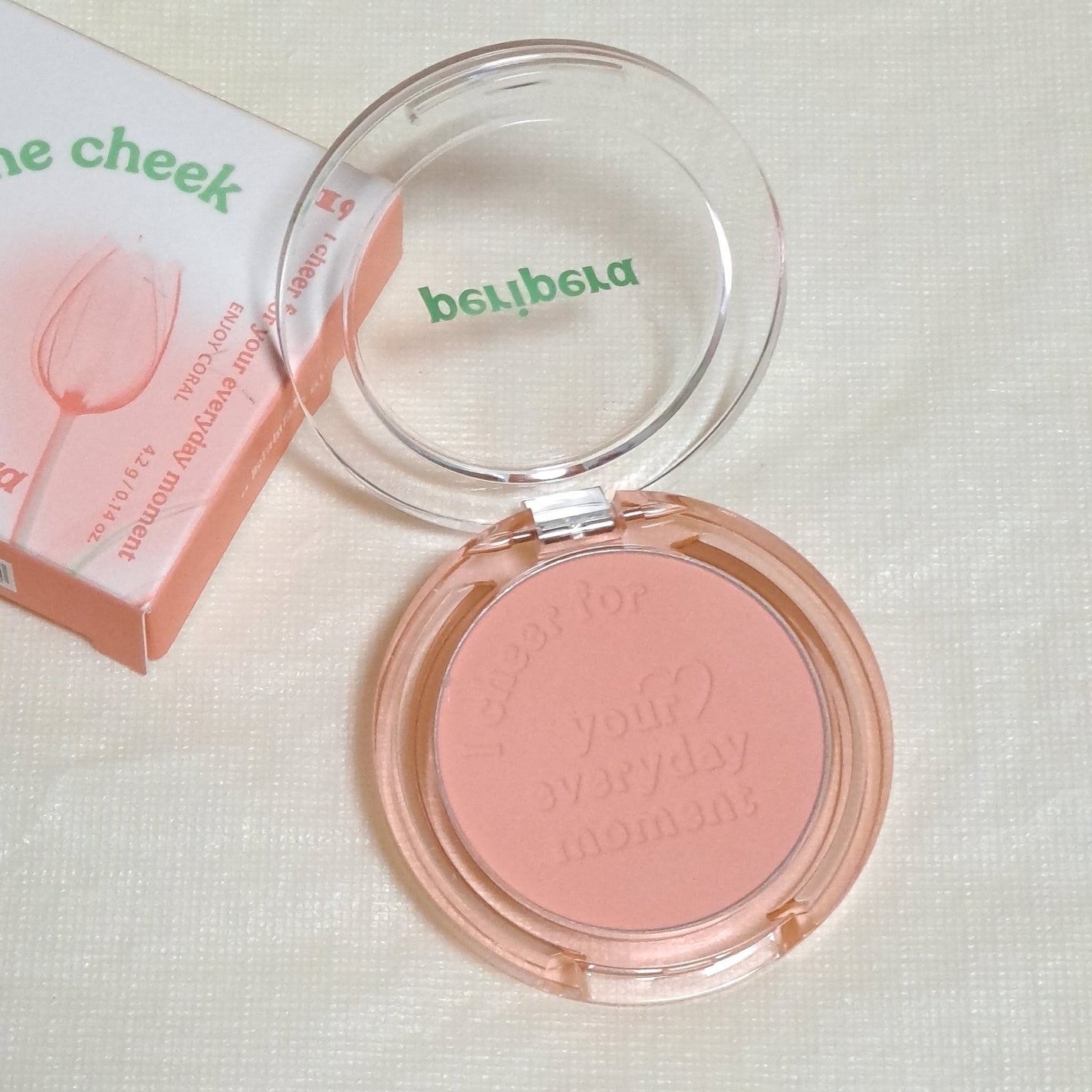 ピュア ブラッシュド サンシャイン チーク/PERIPERA/パウダーチークを使ったクチコミ(4枚目)