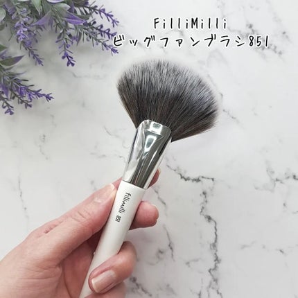 SIXPLUS 大きなサイズのパウダーブラシ(ブラック)F31/SIXPLUS/メイクブラシを使ったクチコミ(4枚目)