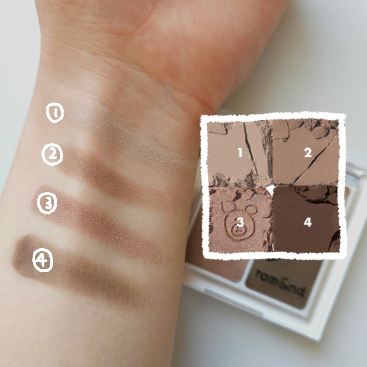 ファイナルシャドウパレット4/BBIA/アイシャドウパレットを使ったクチコミ（2枚目）