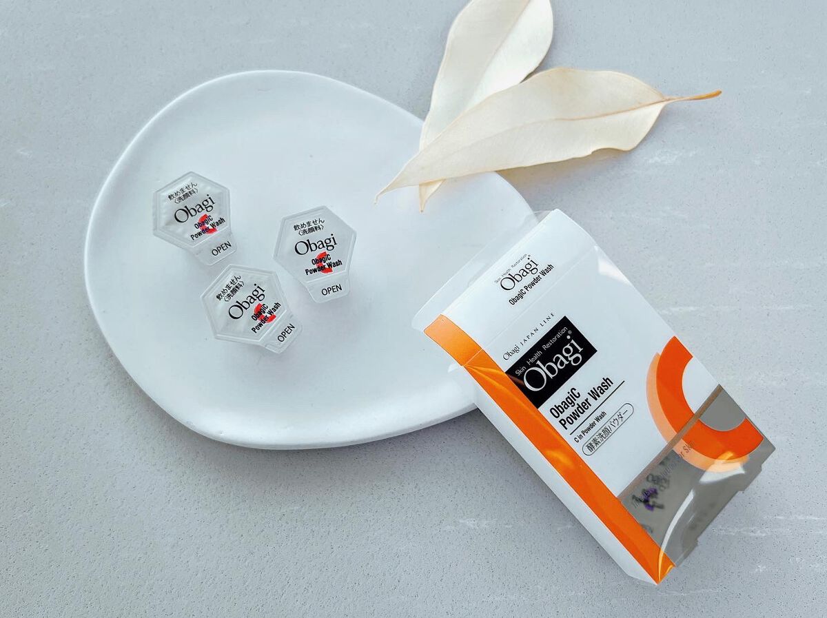 オバジC 酵素洗顔パウダー/オバジ/洗顔パウダーを使ったクチコミ（1枚目）
