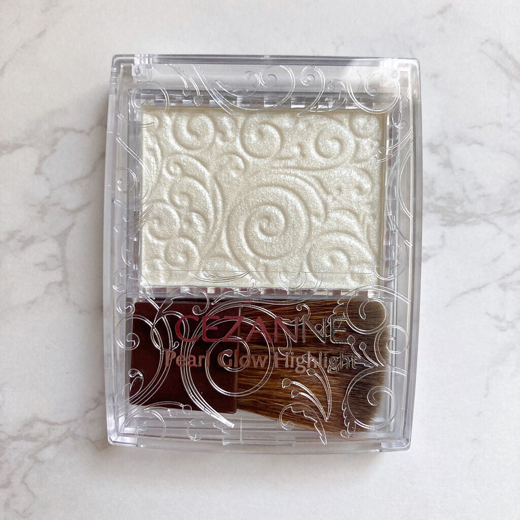 パールグロウハイライト/CEZANNE/パウダーハイライトを使ったクチコミ(1枚目)