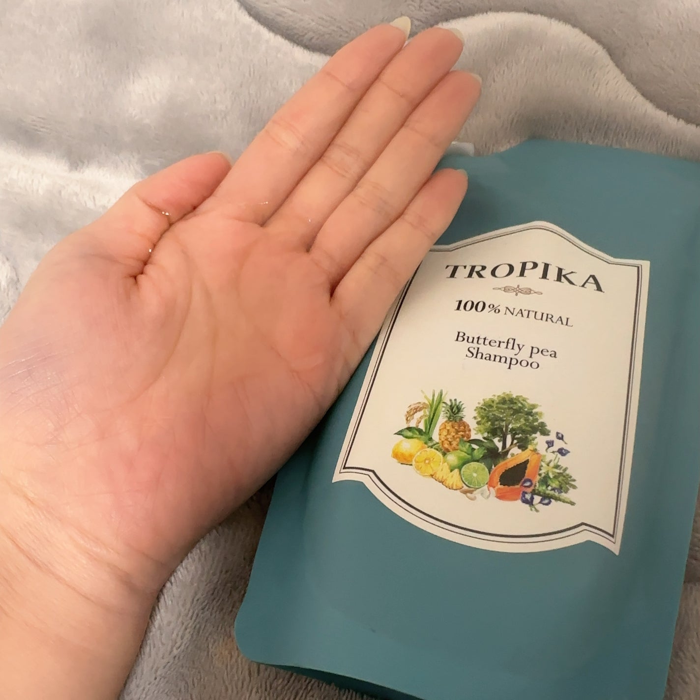 バタフライピーシャンプー/バタフライピーコンディショナー/TROPIKA/市販シャンプーを使ったクチコミ(2枚目)