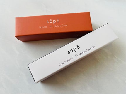 カラーマスカラ/sopo/マスカラを使ったクチコミ(10枚目)