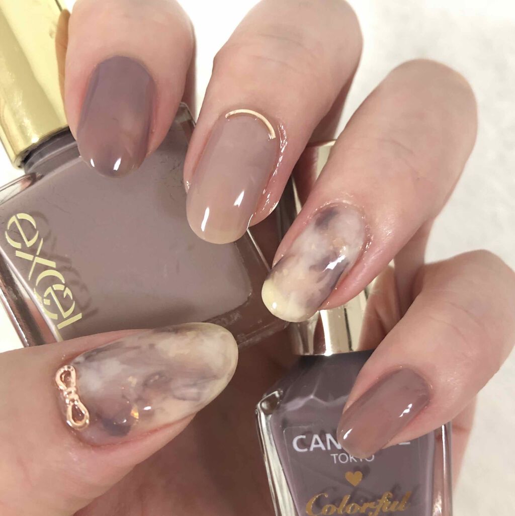 グロッシーコート/スキューズミー/オールインワンネイルを使ったクチコミ（2枚目）