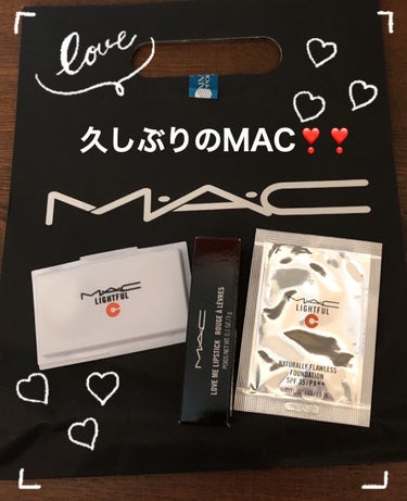 ライトフル C+ ナチュラリー フローレス SPF 35 ファンデーション NC30（標準色）/M・A・C/リキッドファンデーションを使ったクチコミ（1枚目）