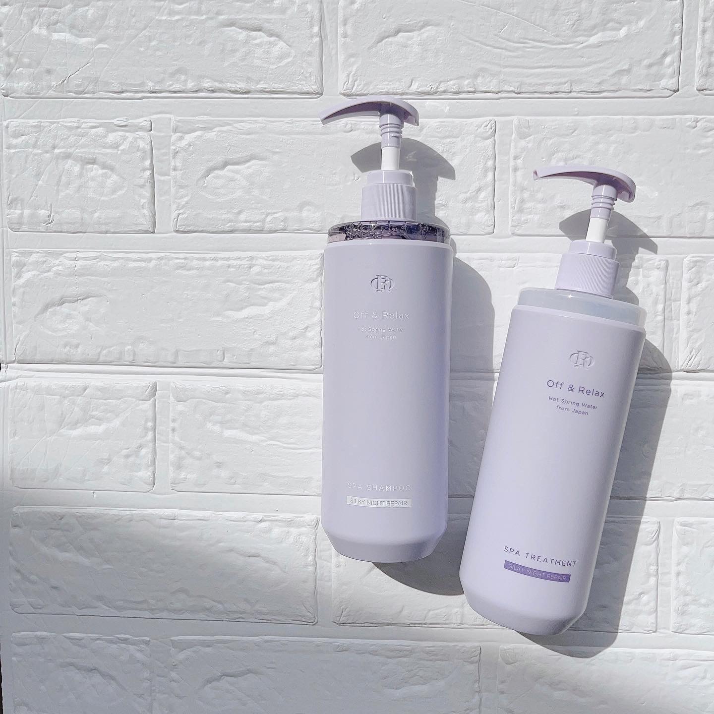 ＯＲ スパ・シャンプー／ヘアトリートメント シルキーナイトリペア/Off&Relax/市販シャンプーを使ったクチコミ（1枚目）