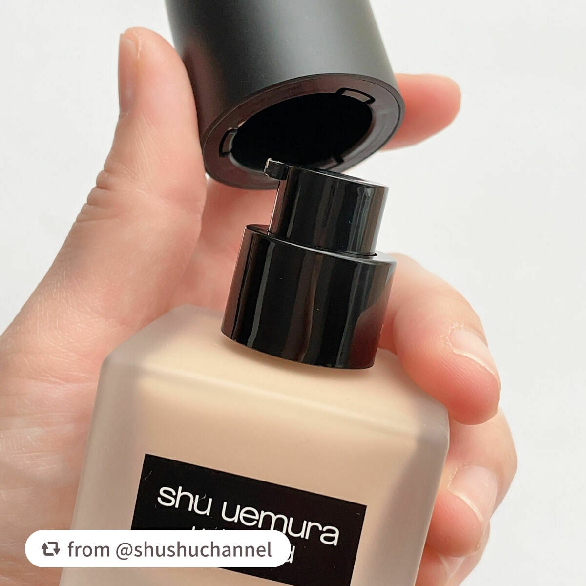 (旧)アンリミテッド ラスティング フルイド/shu uemura/リキッドファンデーションを使ったクチコミ(2枚目)