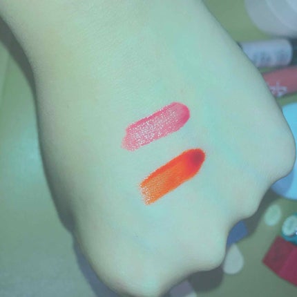 ディアダーリン ウォータージェルティント (アイスティント)/ETUDE/口紅を使ったクチコミ(2枚目)