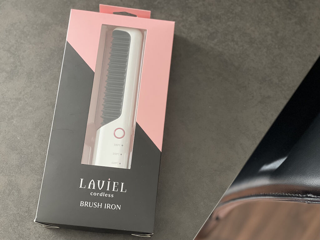 Cordless ブラシアイロン/LAVIEL/ヒートブラシを使ったクチコミ（1枚目）