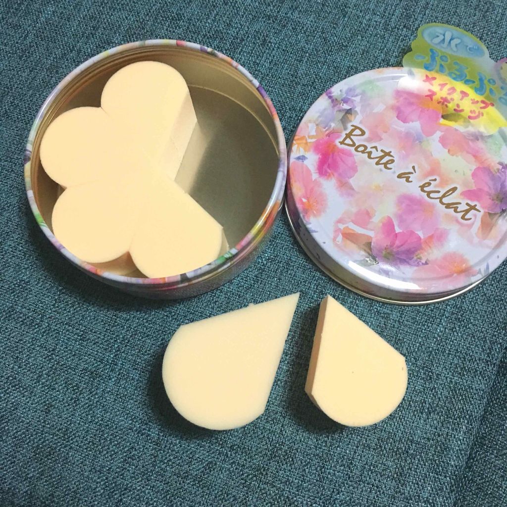 ボワット・ア・エクラ ノンラテックス メイクアップスポンジ/SHOBIDO/パフ・スポンジを使ったクチコミ(2枚目)