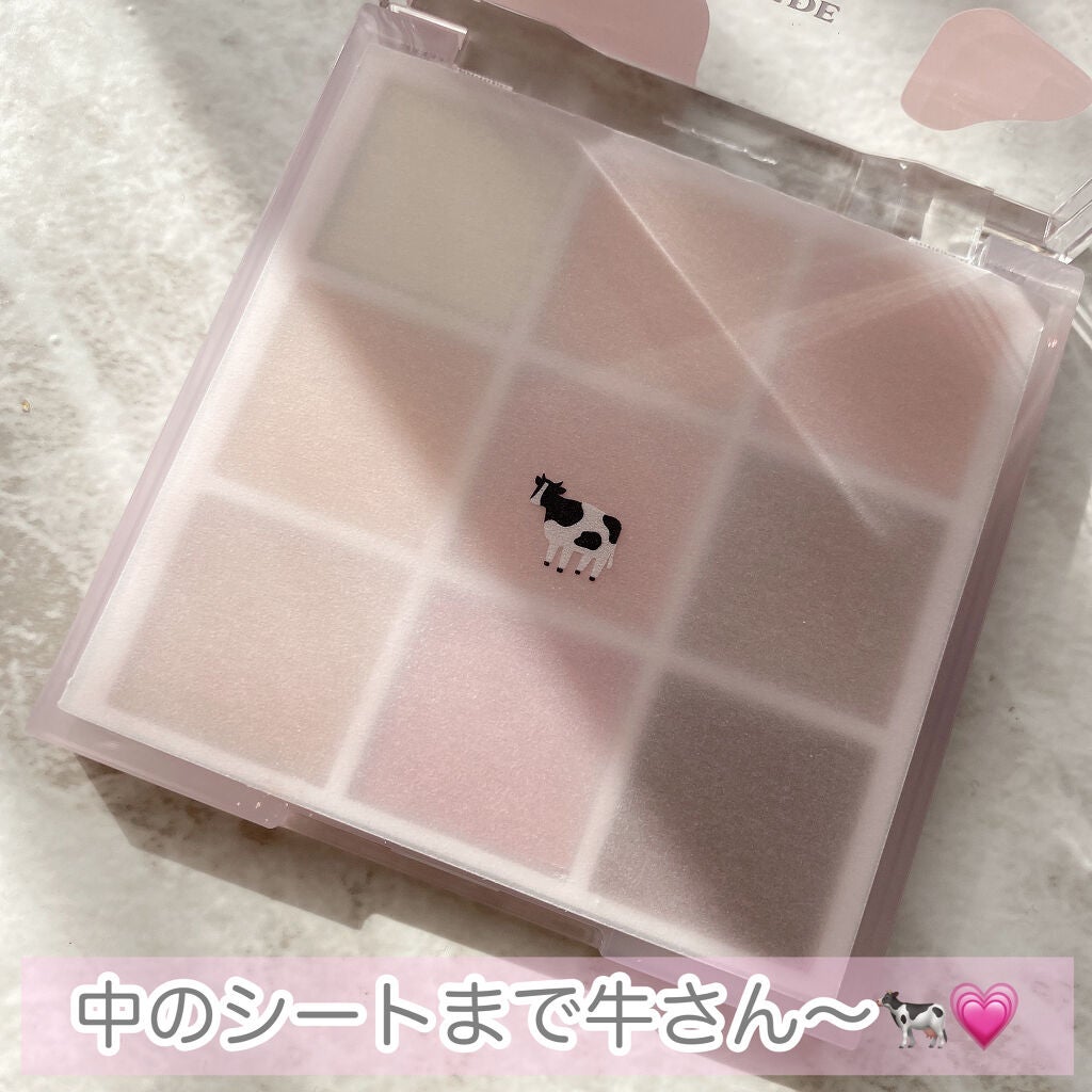 プレイカラーアイズ ≪ミルキーコレクション≫/ETUDE/アイシャドウパレットを使ったクチコミ(2枚目)