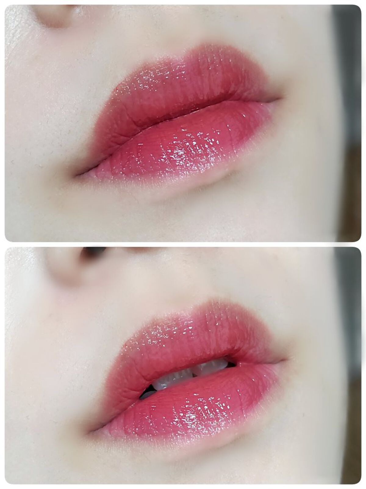 ジューシーラスティングティント/rom&nd/リップティントを使ったクチコミ（3枚目）