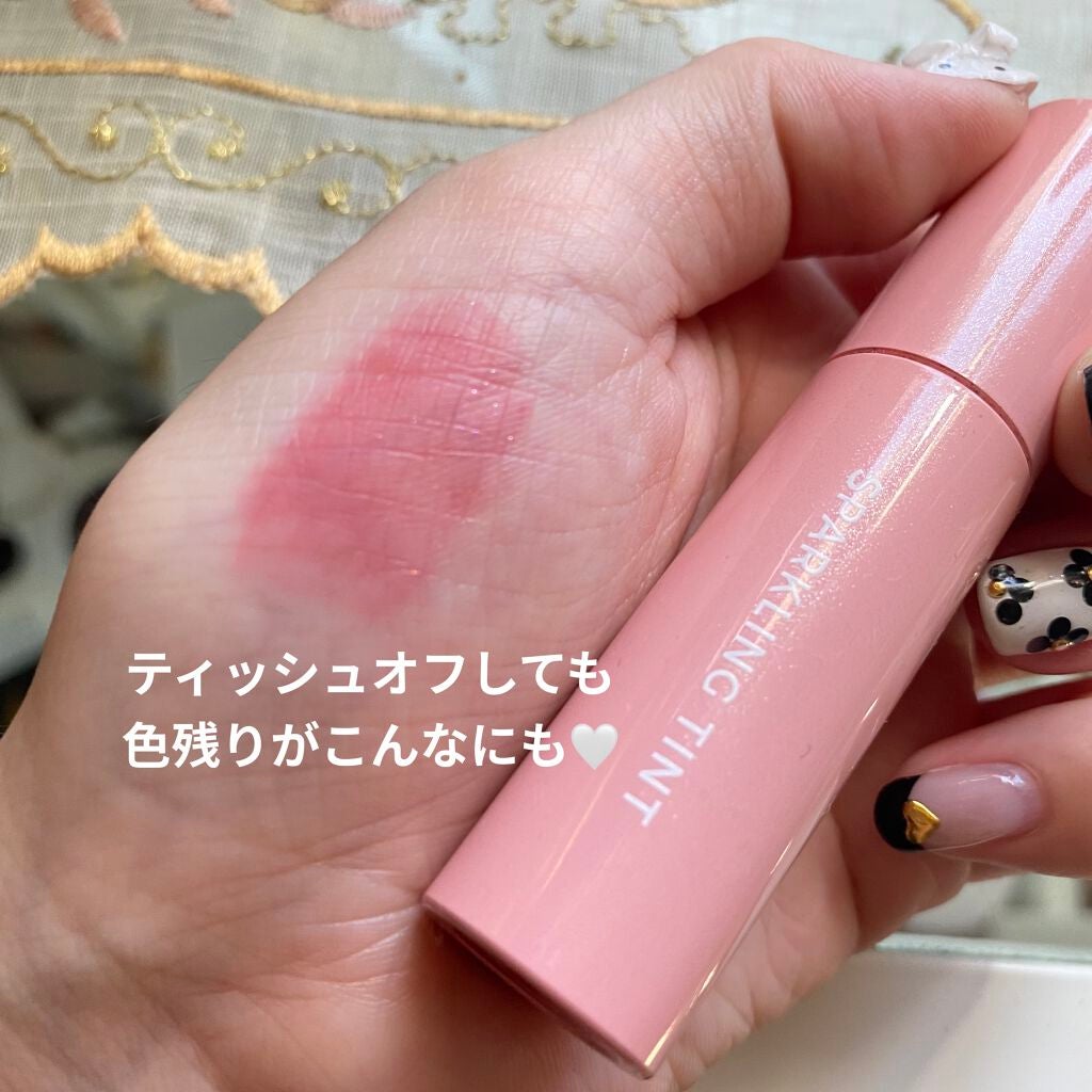 アピュー ジューシーパン スパークリングティント/A’pieu/口紅を使ったクチコミ(3枚目)