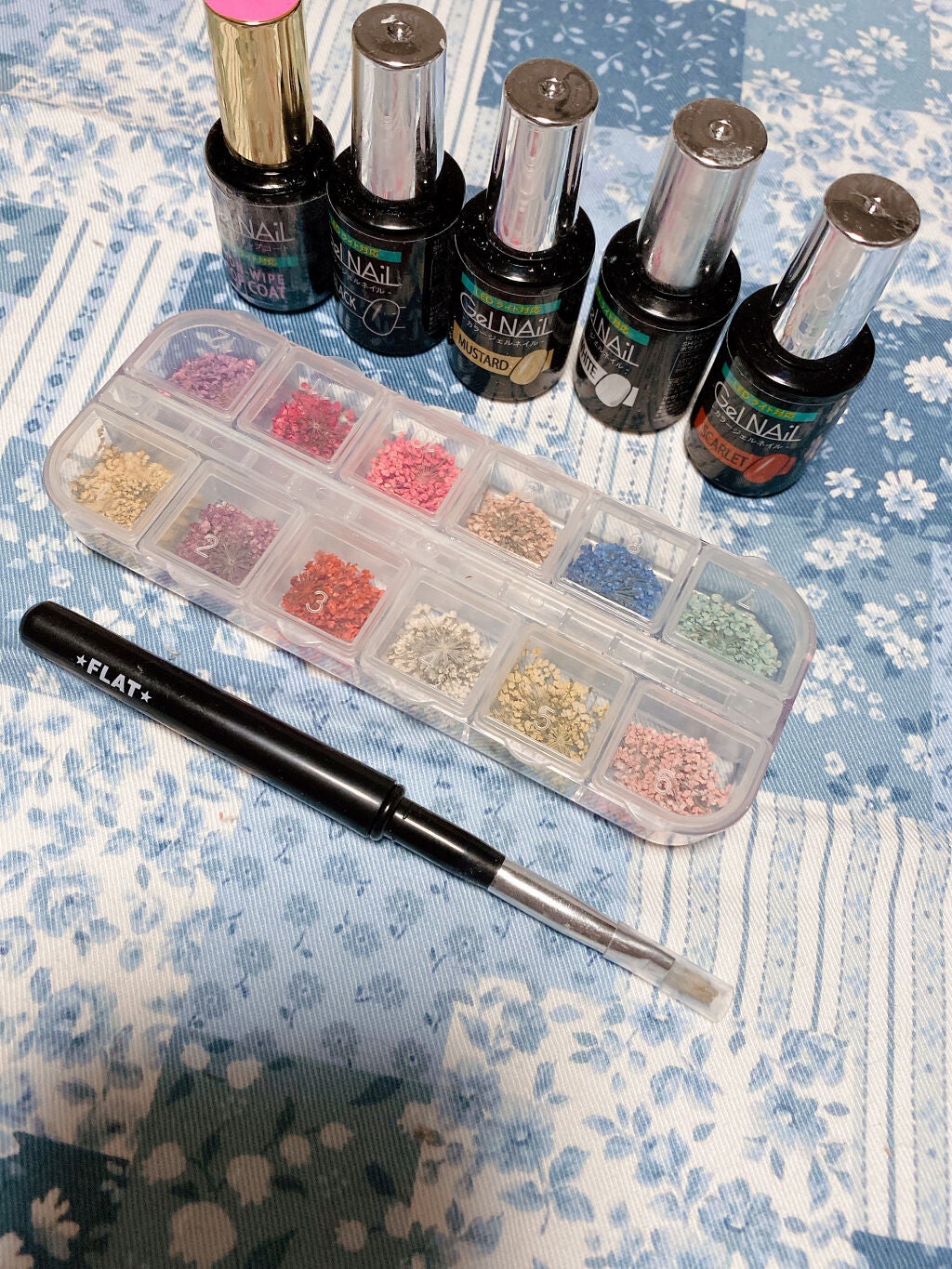 ジェルネイル(ライト対応)/セリア/ジェルネイルを使ったクチコミ(2枚目)