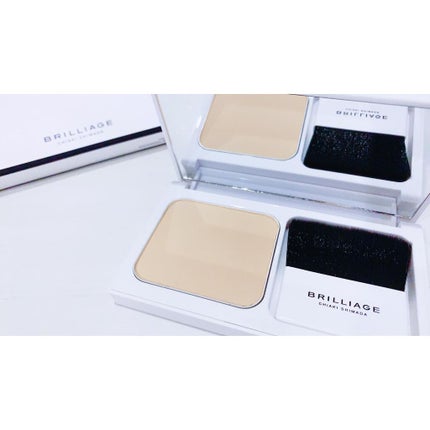 パウダリーファンデーション ソフトシャイニー/ブリリアージュ/パウダーファンデーションを使ったクチコミ(4枚目)