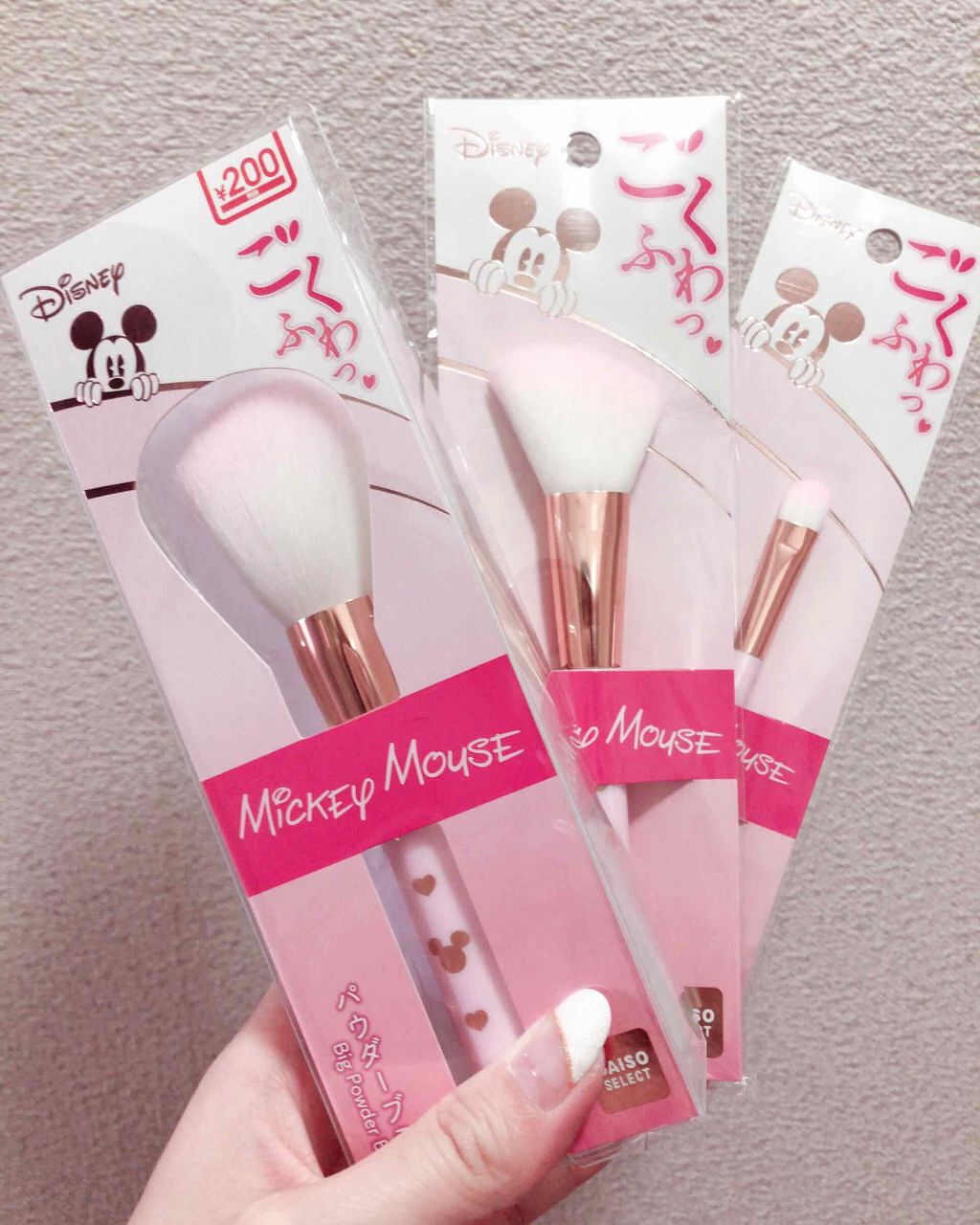 春姫 チークブラシ/DAISO/メイクブラシを使ったクチコミ（1枚目）