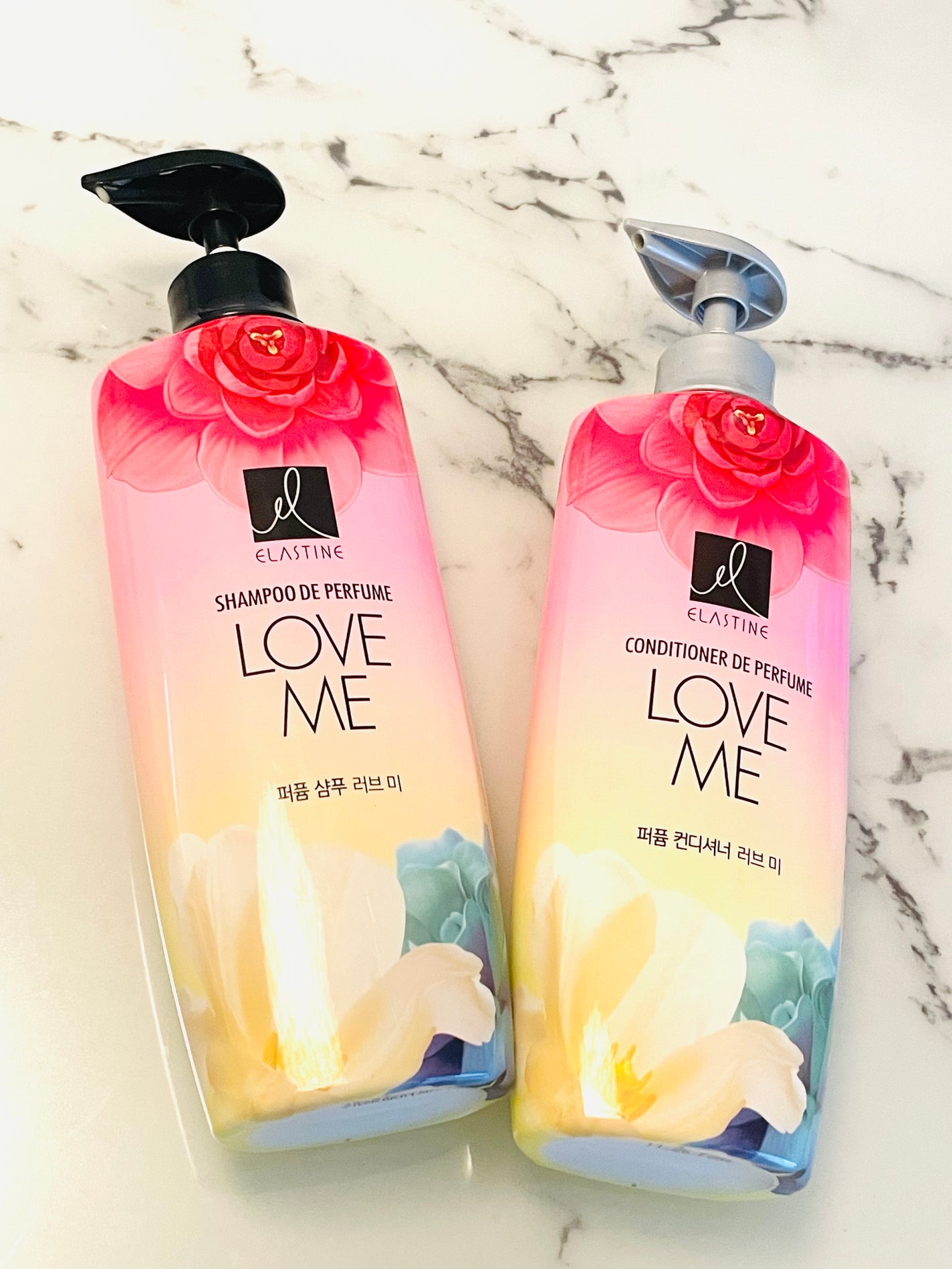 パフュームシャンプー&コンディショナー/エラスチン/シャンプー・コンディショナーを使ったクチコミ(1枚目)