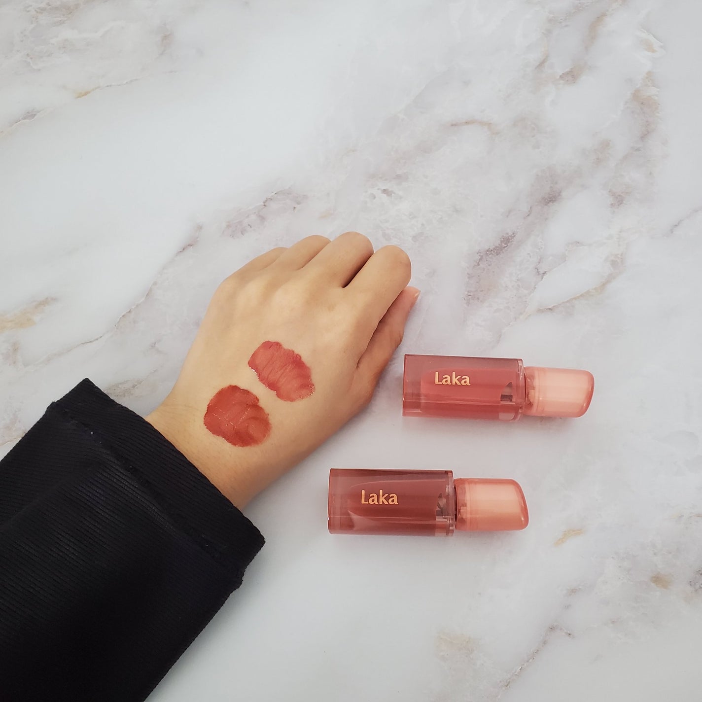 ジェリーイングヌードグロス/Laka/リップグロスを使ったクチコミ(3枚目)