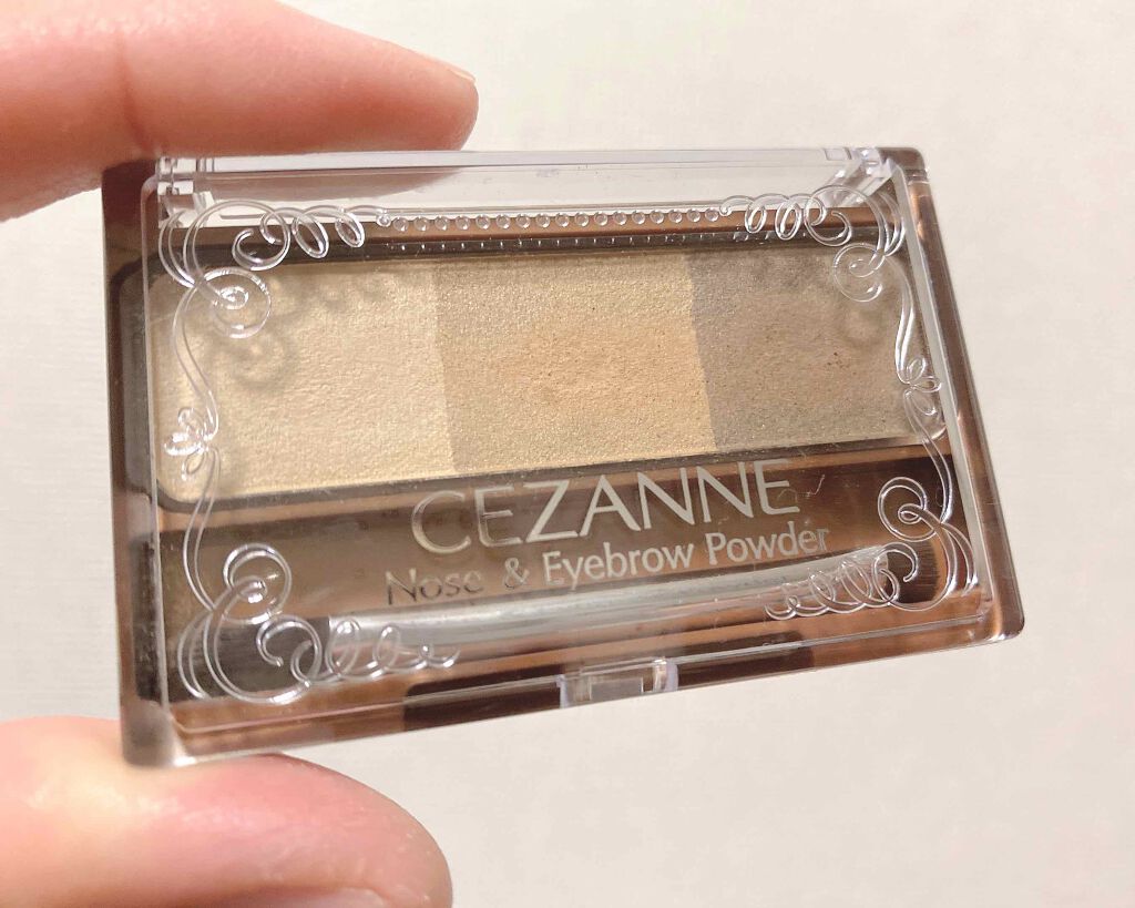 ノーズ&アイブロウパウダー/CEZANNE/パウダーアイブロウを使ったクチコミ(1枚目)