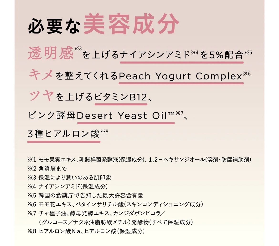 桃70%ナイアシンセラム/Anua/美容液を使ったクチコミ（3枚目）