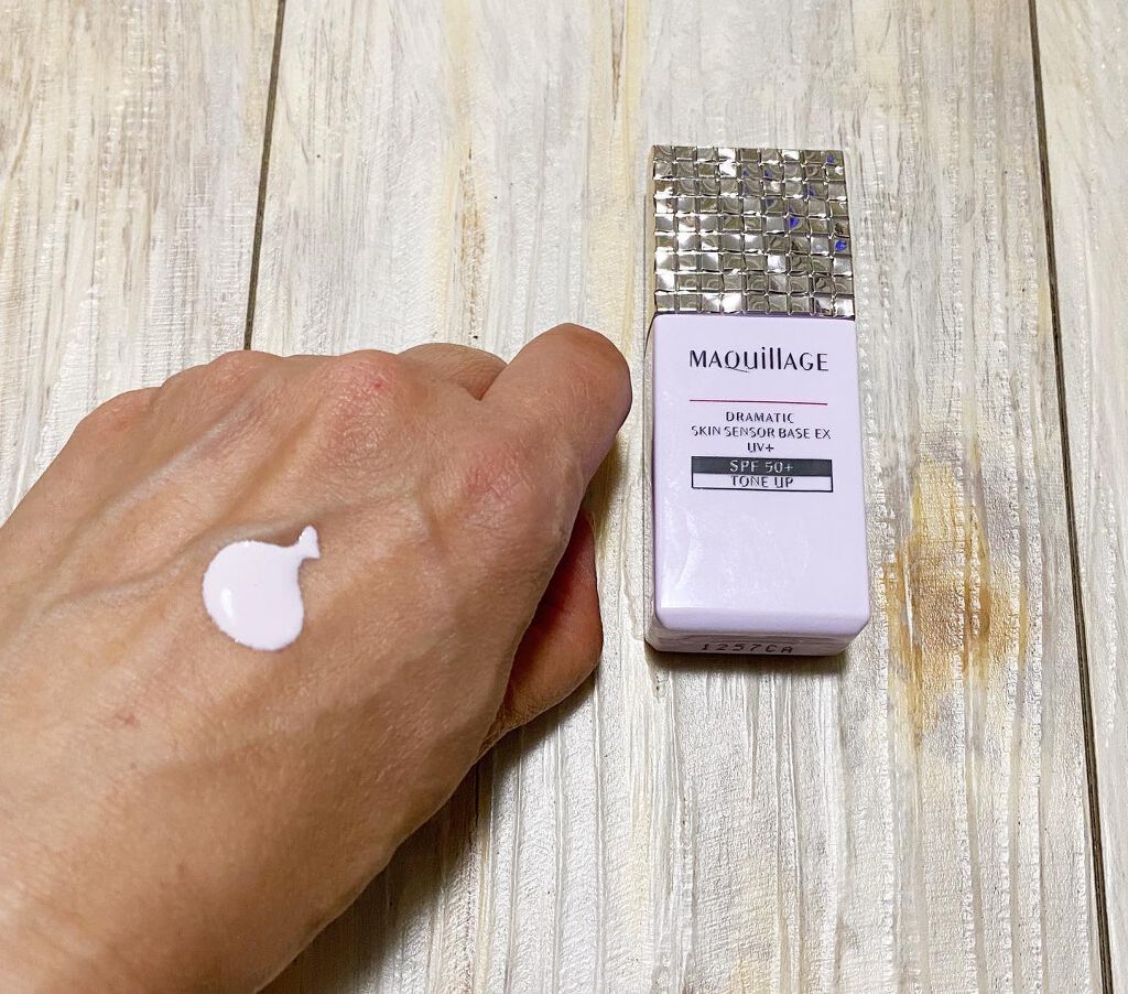 ドラマティックスキンセンサーベース EX UV+/マキアージュ/化粧下地を使ったクチコミ(2枚目)