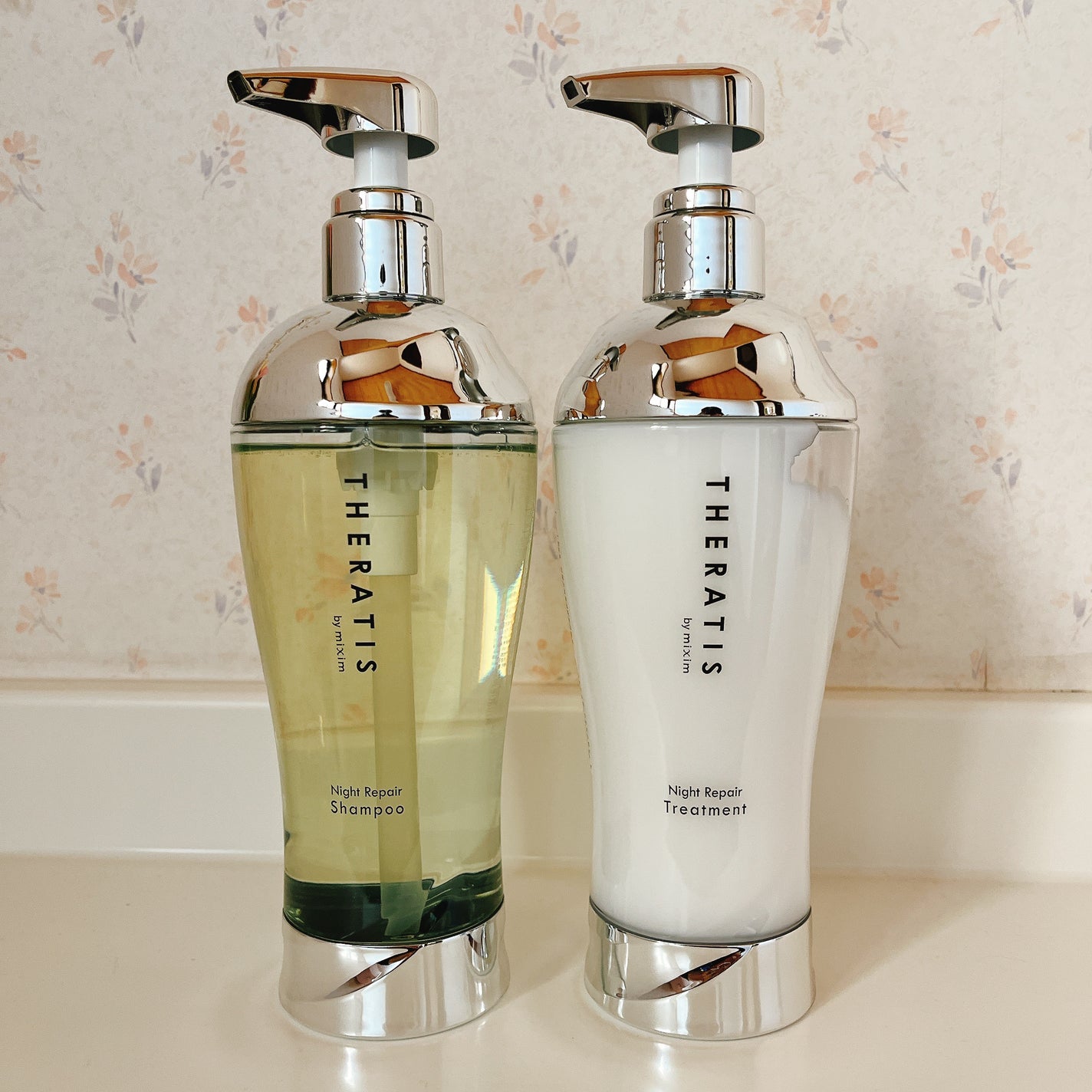 ナイトリペア シャンプー/ヘアトリートメント/THERATIS/シャンプー・コンディショナーを使ったクチコミ(1枚目)