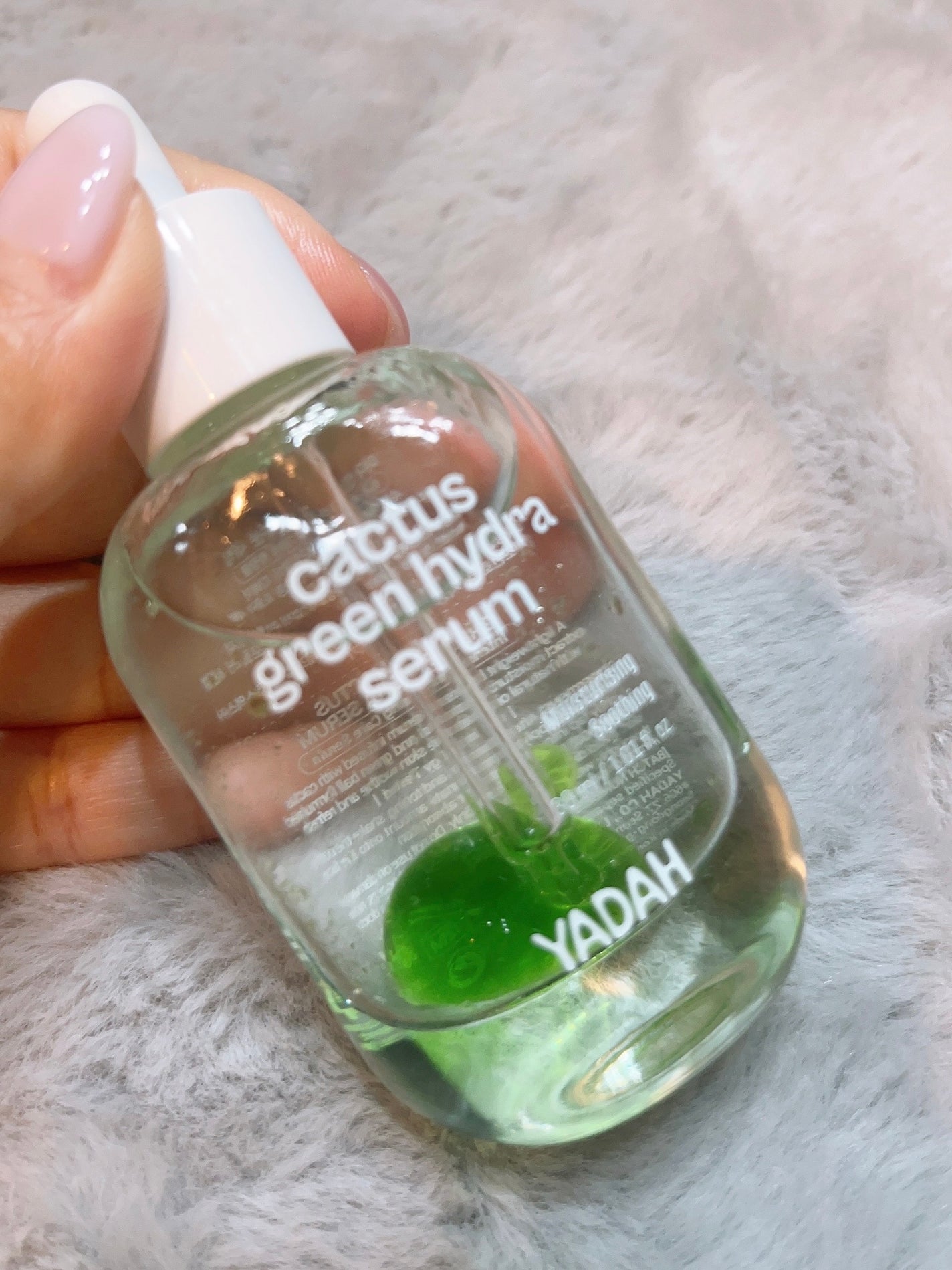 カクタスグリーンハイドラセラム/YADAH/美容液を使ったクチコミ(2枚目)
