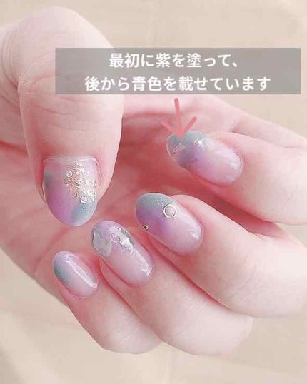 ウィークリージェル/HOMEI/ジェルネイルを使ったクチコミ(2枚目)