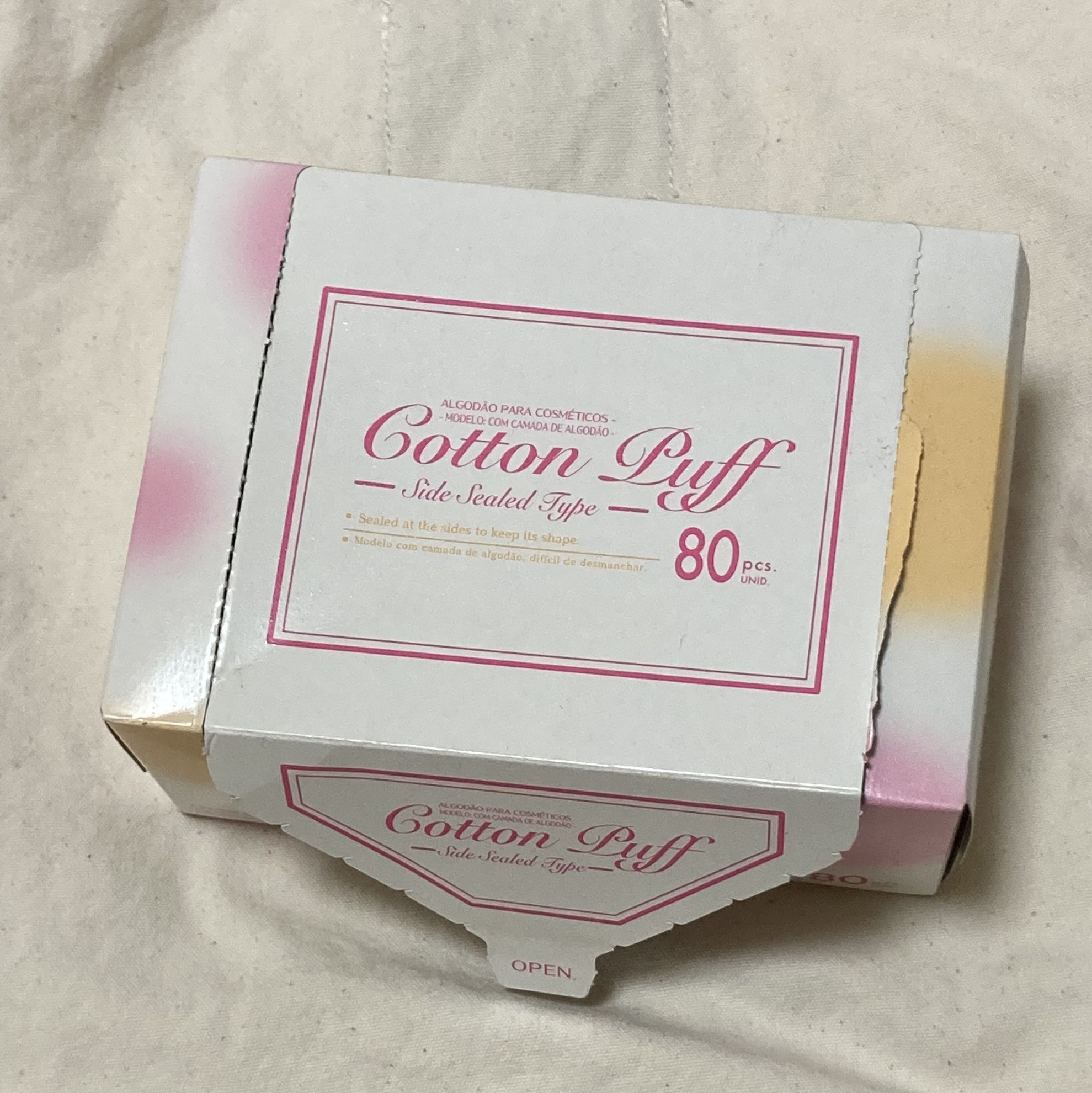 コットンパフ/DAISO/パフ・スポンジを使ったクチコミ（1枚目）