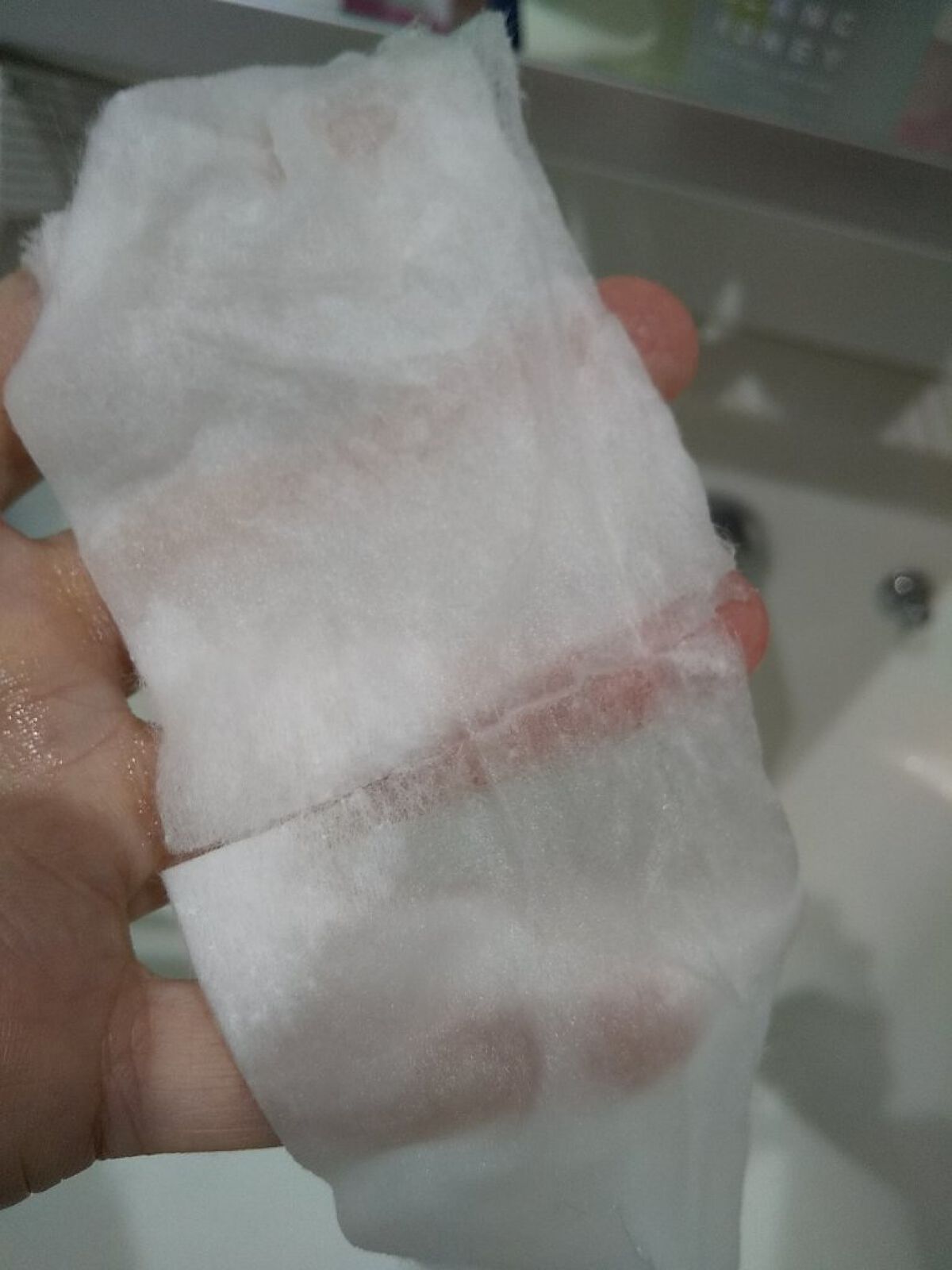 ビューティーアップコットン Ｇ/SHISEIDO/コットンを使ったクチコミ（2枚目）