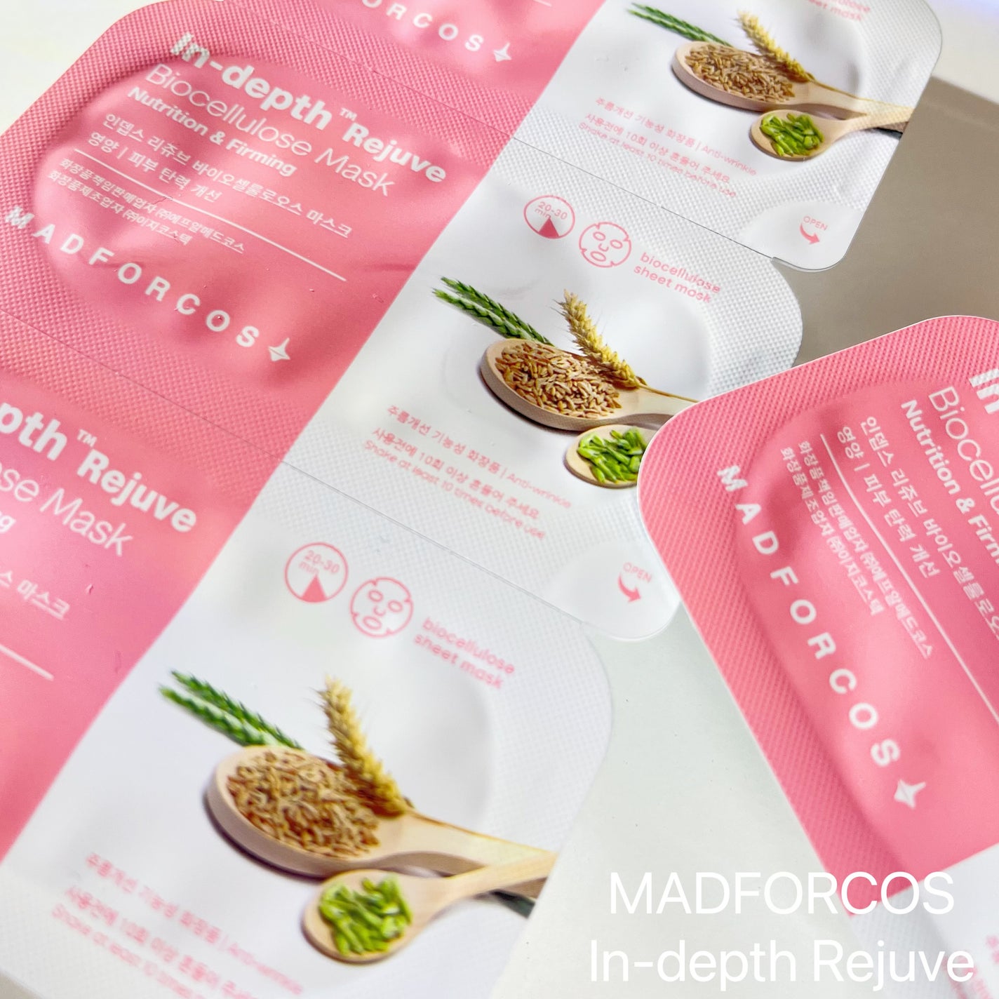 インデップス™リジュブバイオセルロースマスク/MADFORCOS/シートマスク・パックを使ったクチコミ(4枚目)