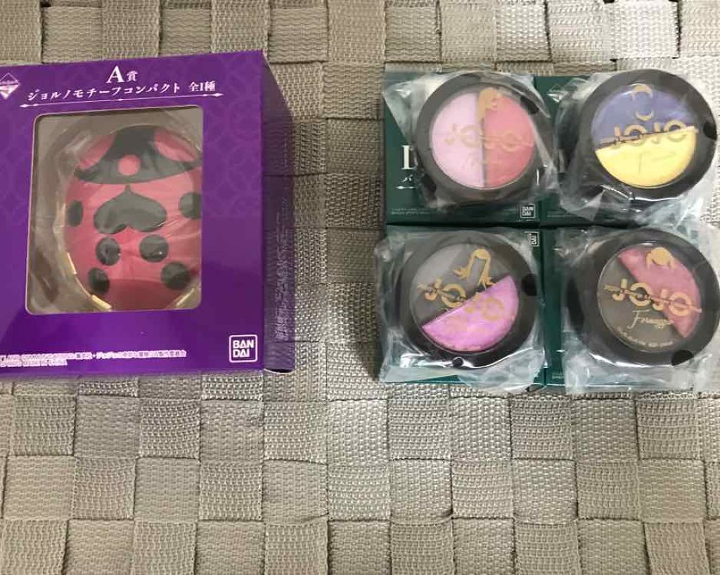 1番コフレ ジョジョの奇妙な冒険/BANDAI SPIRITS/その他化粧小物を使ったクチコミ（1枚目）