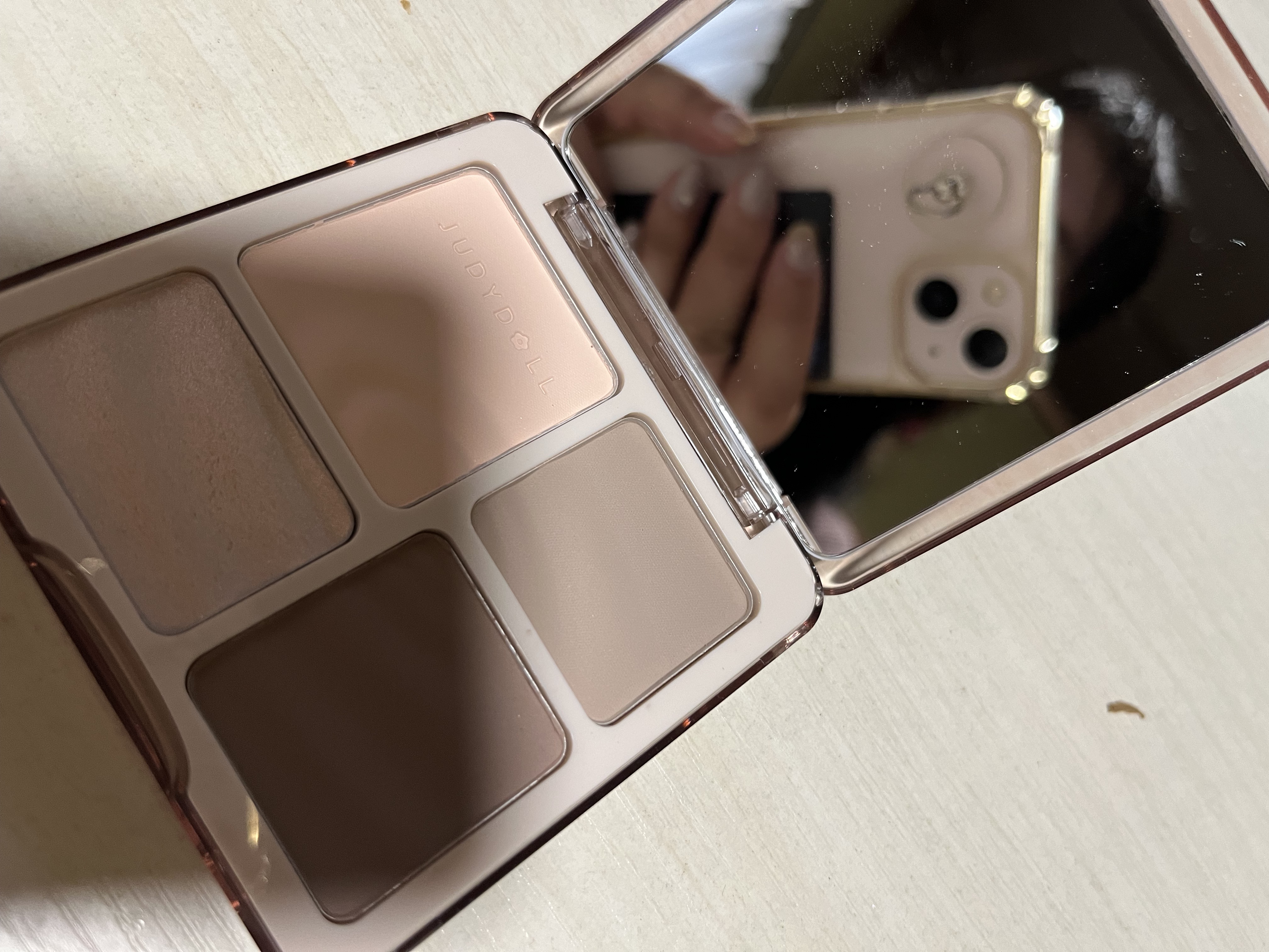 JUDYDOLL メリハリマスターパレット/JUDYDOLL/パウダーハイライトを使ったクチコミ（2枚目）