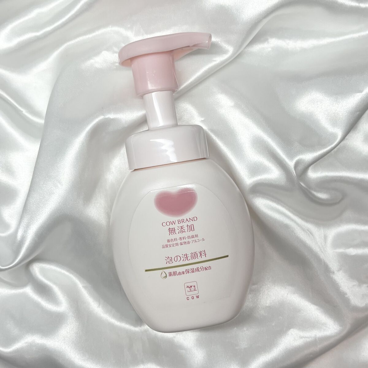 泡の洗顔料/カウブランド無添加/泡洗顔を使ったクチコミ（1枚目）