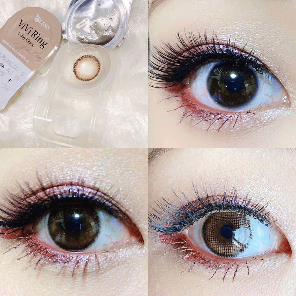 ViVi Ring 1day/OLENS/ワンデー(1DAY)カラコンを使ったクチコミ(3枚目)