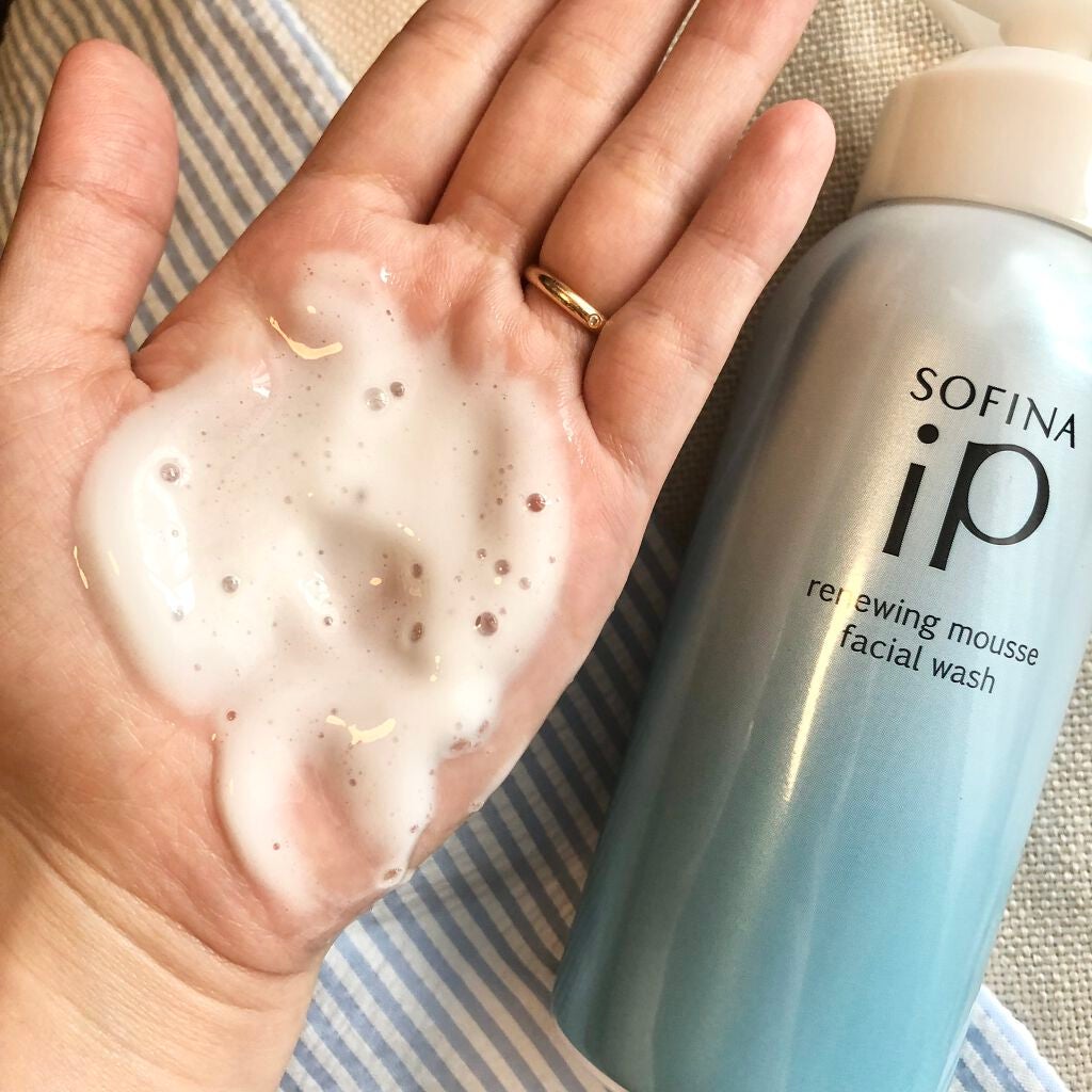ソフィーナ iP リニュー ムース ウォッシュ/SOFINA iP/泡洗顔を使ったクチコミ(4枚目)