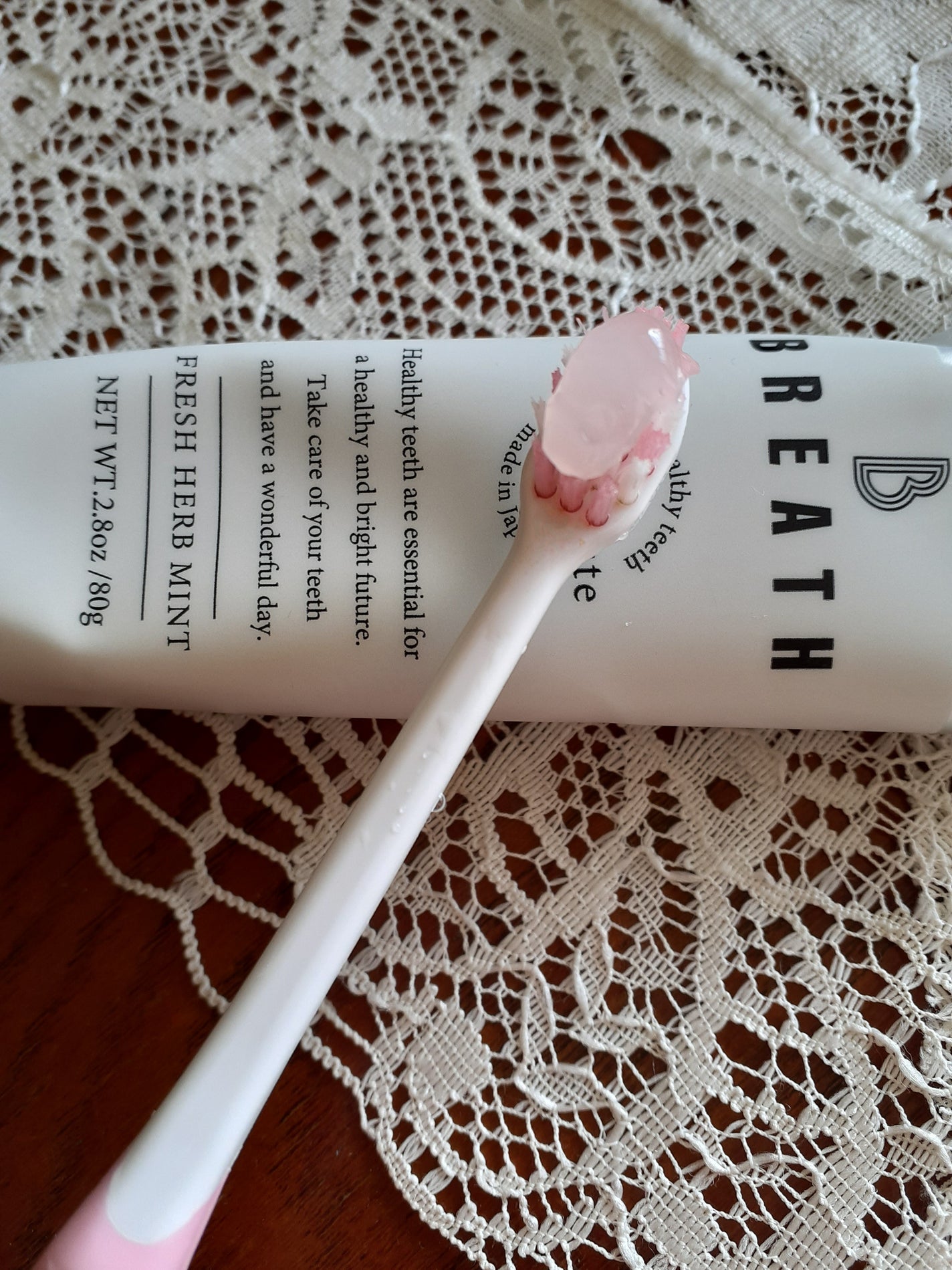 薬用トゥースペースト/B BREATH/歯磨き粉を使ったクチコミ(4枚目)