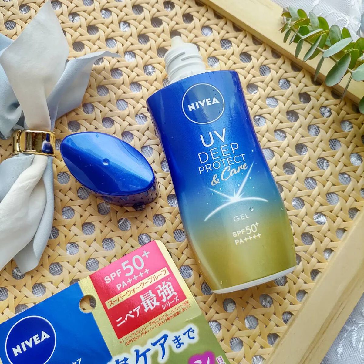 ニベアUV ディープ プロテクト＆ケア ジェル/ニベア/日焼け止めジェルを使ったクチコミ（1枚目）