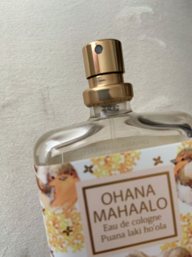 OHANA MAHAALO オハナ・マハロ オードトワレ 〈プアナラキ ホオラ〉のクチコミ「OHANA MAHAALO 金木犀の香り⋆⸜🧡⸝‍⋆

これぞ求めていた香水。金木犀のいい匂い.....」（3枚目）