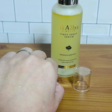 ダルバ ホワイトトリュフファーストスプレーセラム/ダルバ/ミスト状化粧水を使ったクチコミ（4枚目）