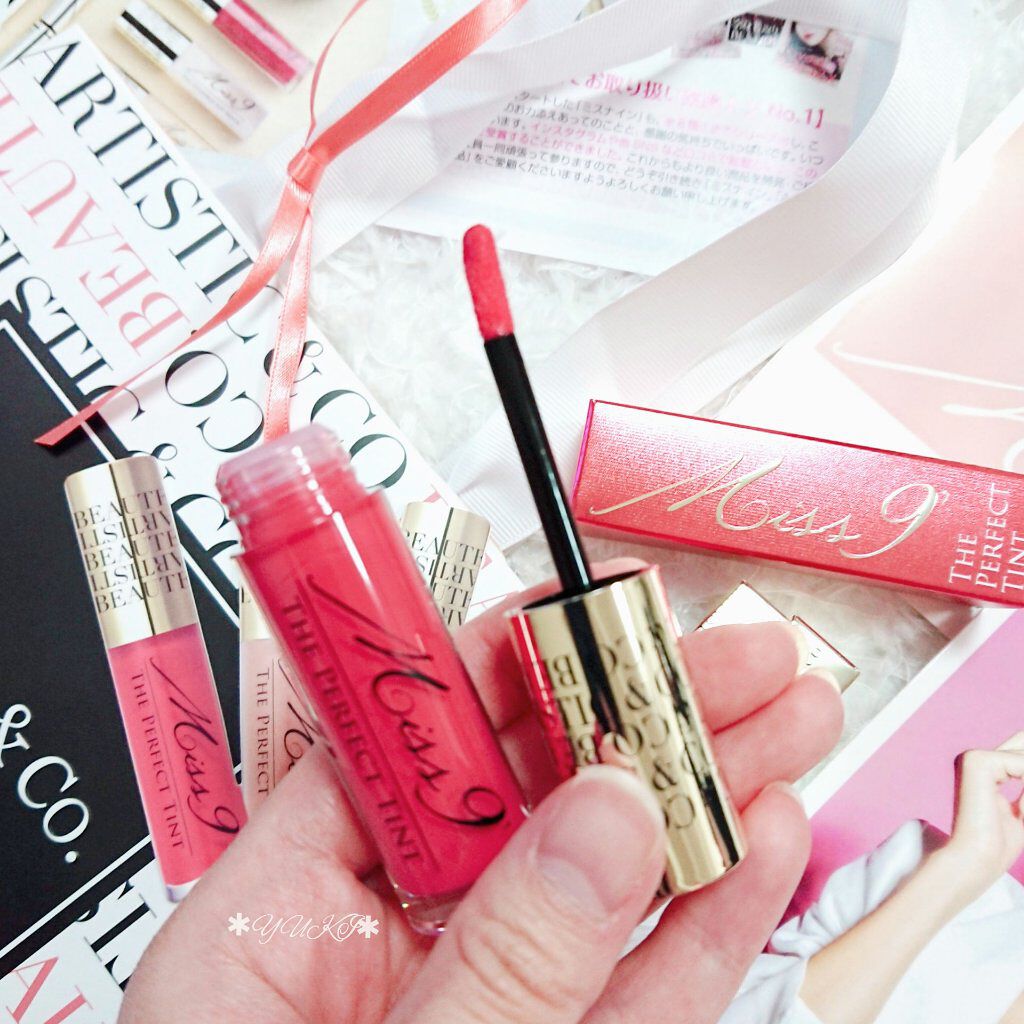 ミスナイン ザ パーフェクト ティント/ARTISTIC&CO./リップティントを使ったクチコミ(4枚目)