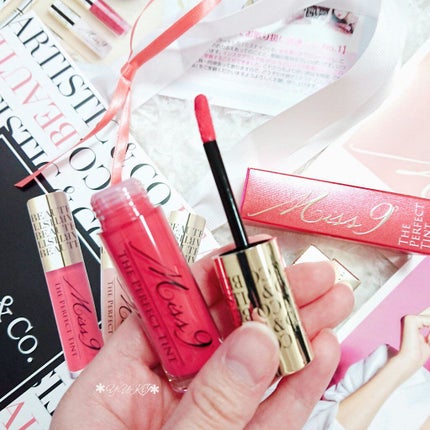 ミスナイン ザ パーフェクト ティント/ARTISTIC&CO./リップティントを使ったクチコミ(4枚目)