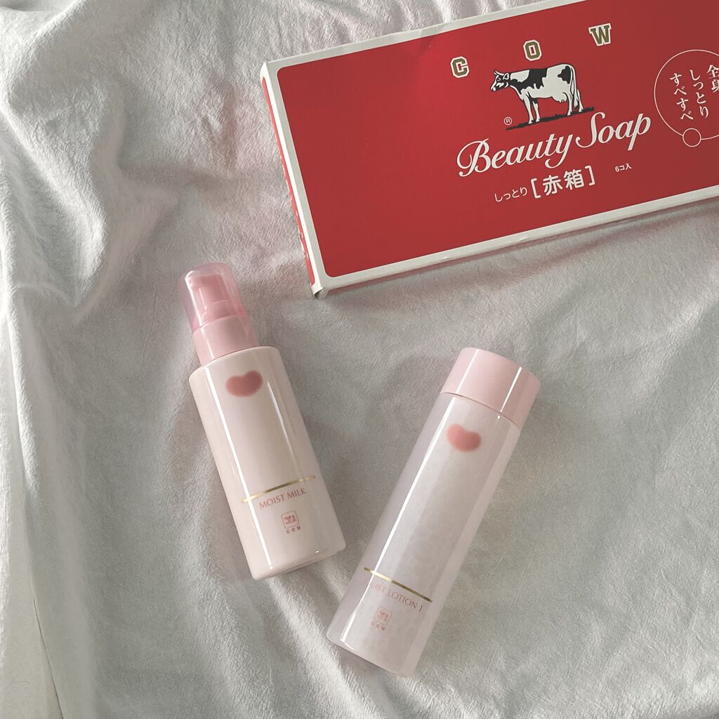 保湿化粧水 しっとり/カウブランド無添加/化粧水を使ったクチコミ（1枚目）