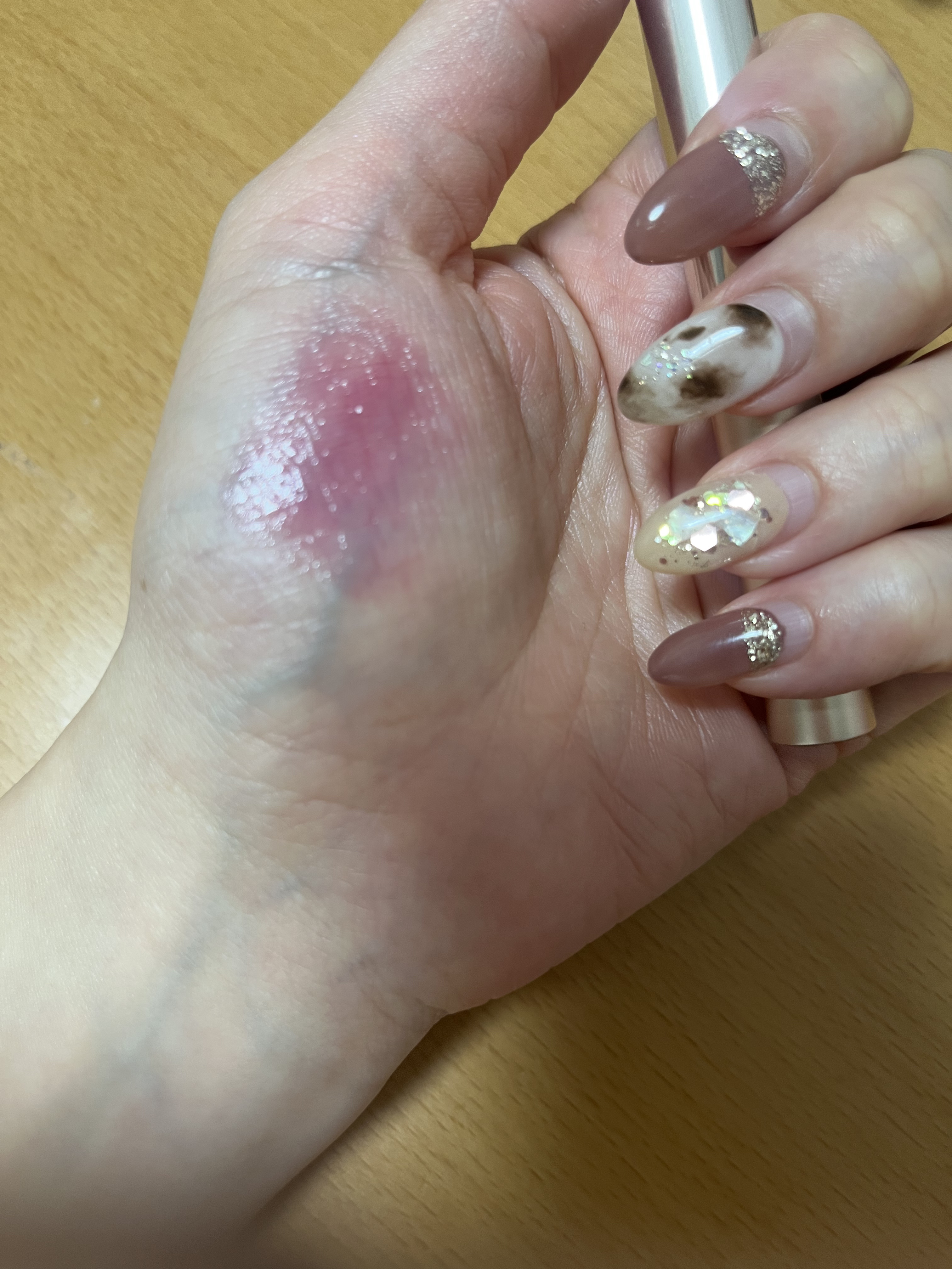 オペラ シアーリップカラー RN 010 バーガンディ/OPERA/リップグロスを使ったクチコミ（3枚目）