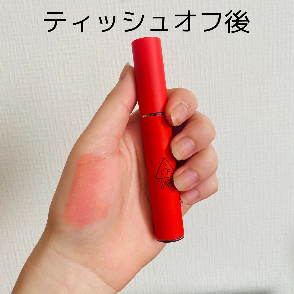 3CE ベルベット リップティント/3CE/リップティントを使ったクチコミ(5枚目)