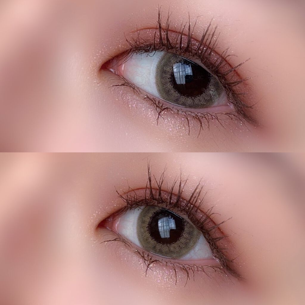 LIL MOON 1day スキンベージュ/LILMOON/ワンデー（１DAY）カラコンを使ったクチコミ（2枚目）