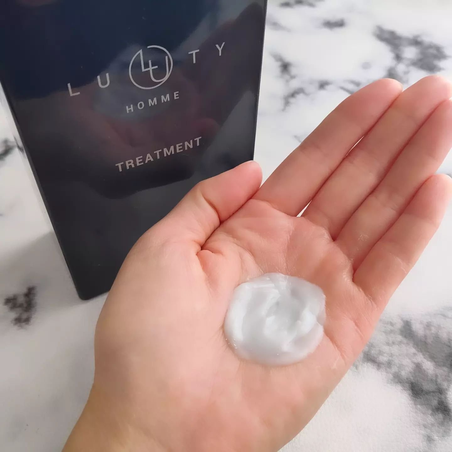 LUTY ルーティー オム シャンプー/トリートメントのクチコミ「＜LUTY HOMME ルーティー オム シャンプー＆トリートメント＞を愛用中♪

スカルプケ.....」（3枚目）