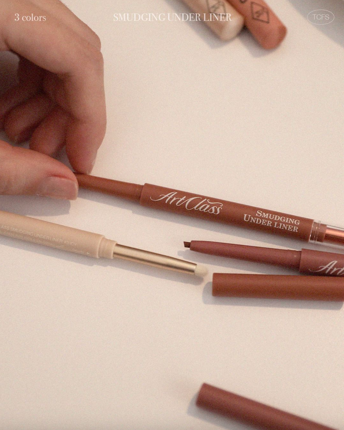 アートクラス スマージングアンダーライナー/too cool for school/ペンシルアイライナーを使ったクチコミ(2枚目)