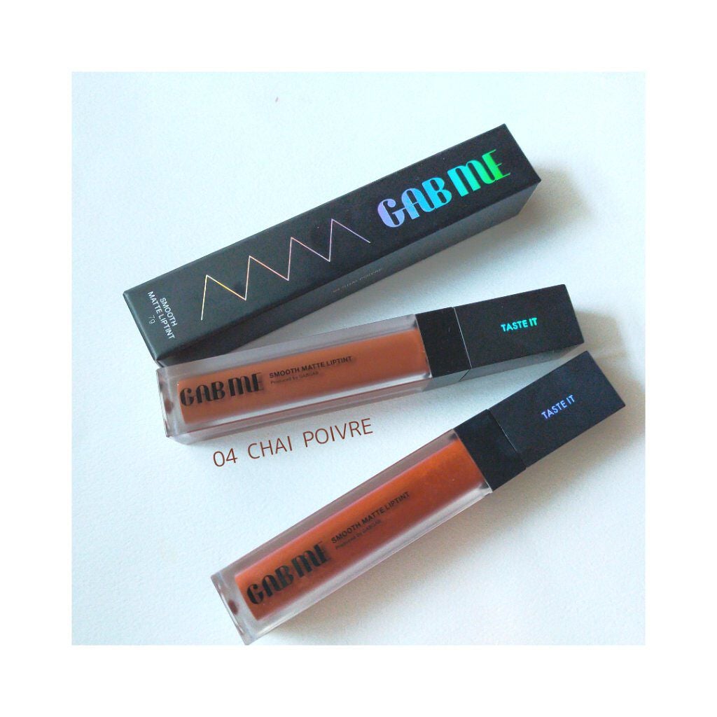 スムースマットリップティント/GAB ME/リップティントを使ったクチコミ(1枚目)